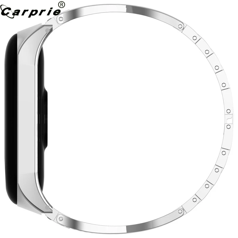 CARPRIE ремешок для часов для Xiaomi Mi группа 4 браслет из нержавеющей стали с бриллиантами Смарт-часы ремешок сменный аксессуар 907