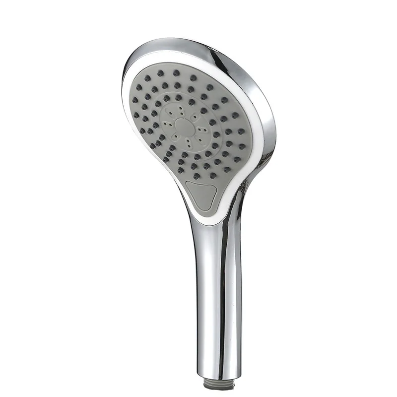Single head shower Высококачественная водосберегающая насадка для душа под давлением, многофункциональная насадка для ванной, ручная Регулируемая Душевая насадка ABS - Цвет: Single head shower