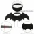 2021 Новый Хэллоуин Pet Dog Costumes Clothing Black Bat Wings Pet Gift Vampire Black Cute Funny Spider Dress Up Pet Accessories