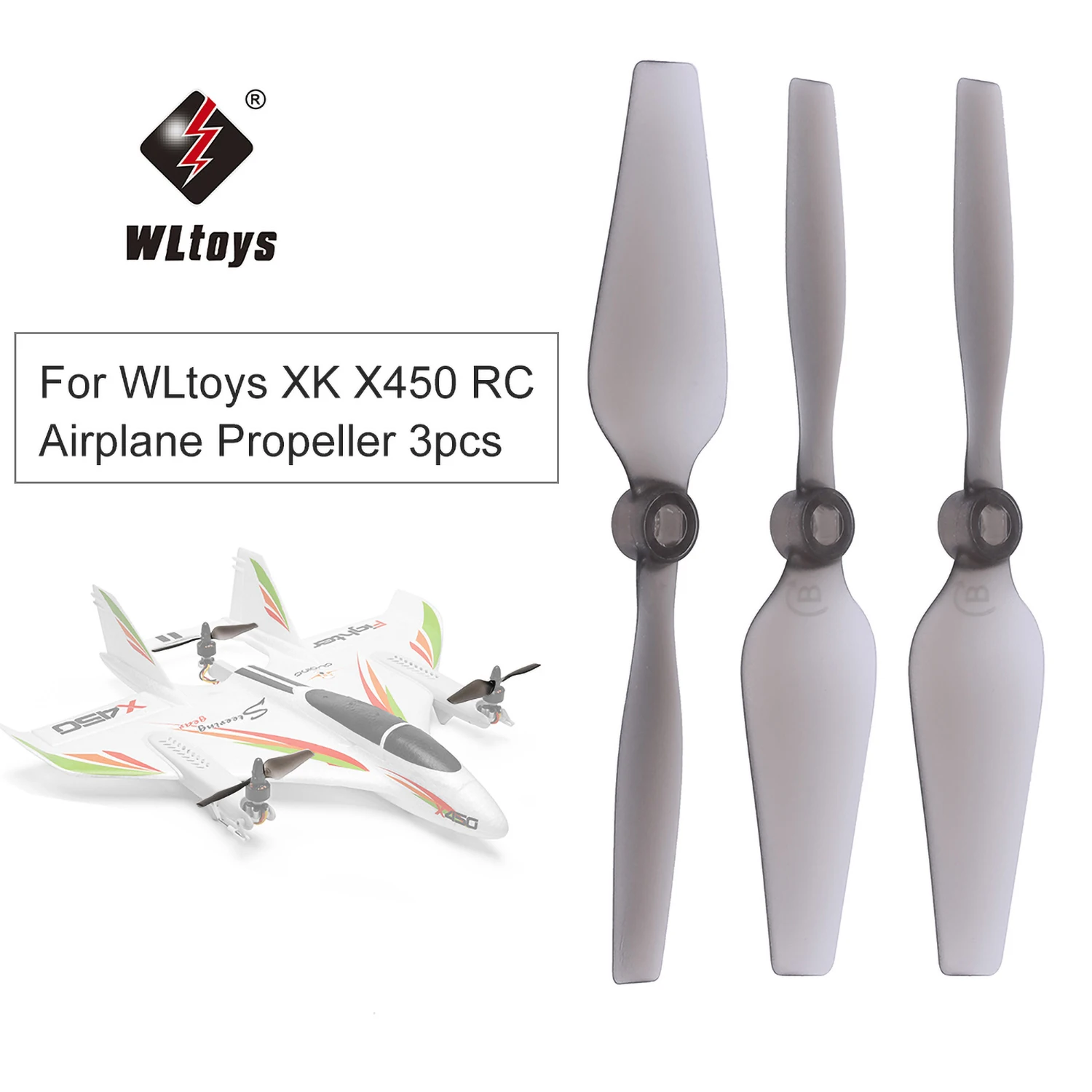 3 шт. WLtoys XK X450 радиоуправляемый самолет вертолет с фиксированным крылом | Игрушки