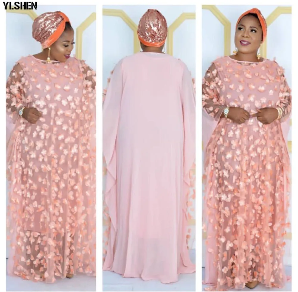 African Dresses For Women Dashiki Robe African Dress Abaya Dubai Muslim Long Dress High Quality Fashion Africa Clothing For Lady 04
