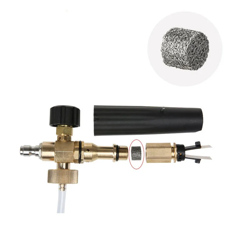 1pc Universal 1.1 Mm Thread Foam Categories Orifice Nozzle Tips+Maker Snow Foam Lance Durable High Quality