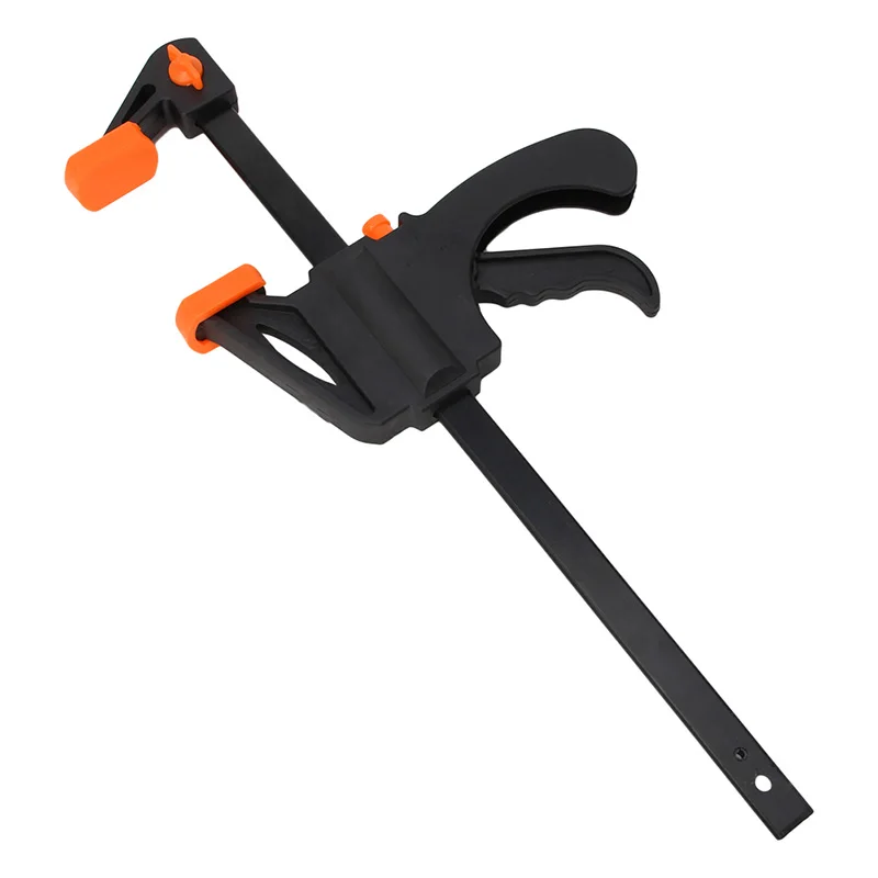 

10 Inch Wood-Working Bar Clamp Quick Ratchet Release Speed Squeeze DIY Hand Tool