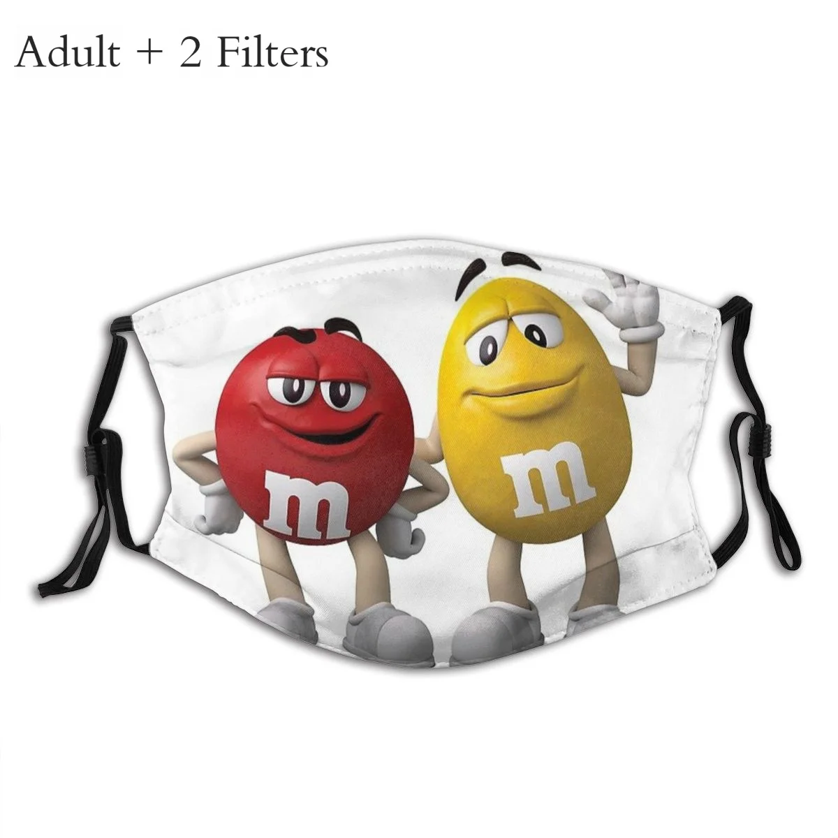 M &amp M's Mars моющаяся маска для рта Chocolate Forrest многоразовые маски лица с фильтрами