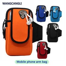6 дюймов Беговая наручная Повязка Чехол для мобильного телефона для активного отдыха Водонепроницаемый Универсальный Фитнес спортивный чехол для телефона на руку чехол для нарукавная повязка для iphone чехол