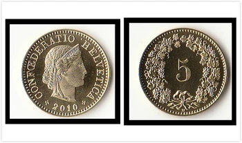 

Switzerland 5 Cent Coin Europe New Original Coins Unc Commemorative Edition 100% Real Rare Eu Random Year