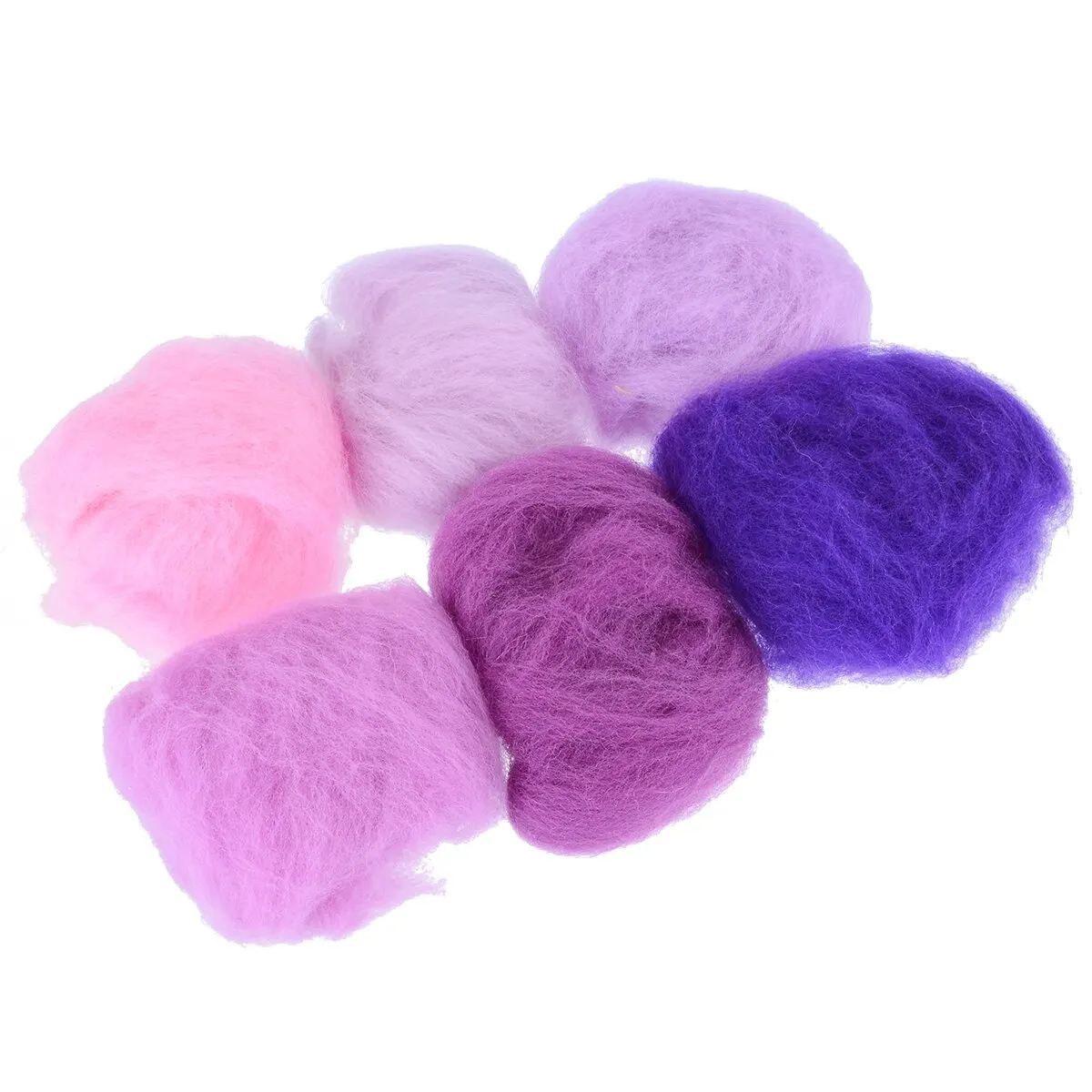 New 36 Colors 3g Felting Wool Fiber Wool Felt Starter DIY Kit For Needle Felting Material For DIY Handmade Crafts