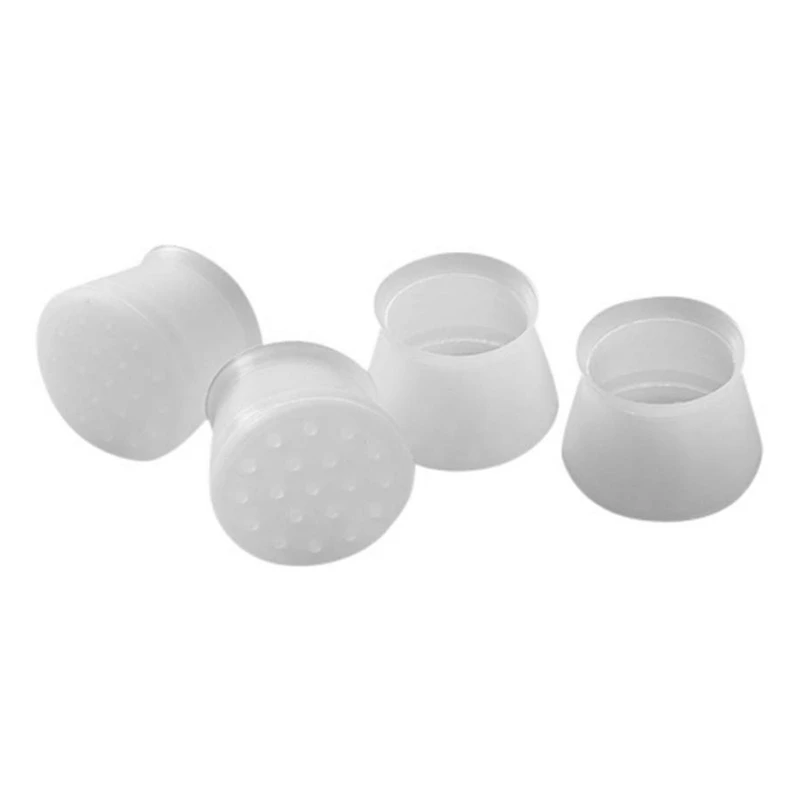 

12Pcs/Set Silicone Rectangle Square Round Chair Leg Caps Feet Pads Protective Furniture Table Covers Wood Floor Protectors Pads