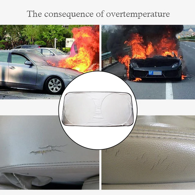 Autó Szélvédő Napernyő Első Ablaka Napfény Árnyék - Image 4