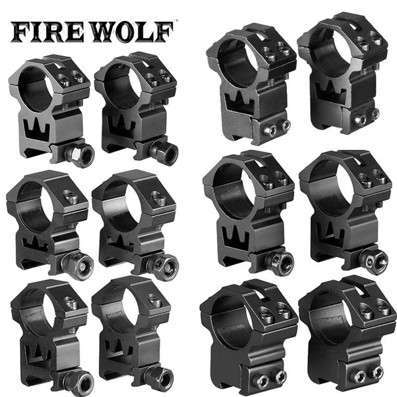 

Hunting Riflescope Mount Scope Rings 25.4MM/30MM Diameter Dual Rings Picatinny Rail High Quality Mount