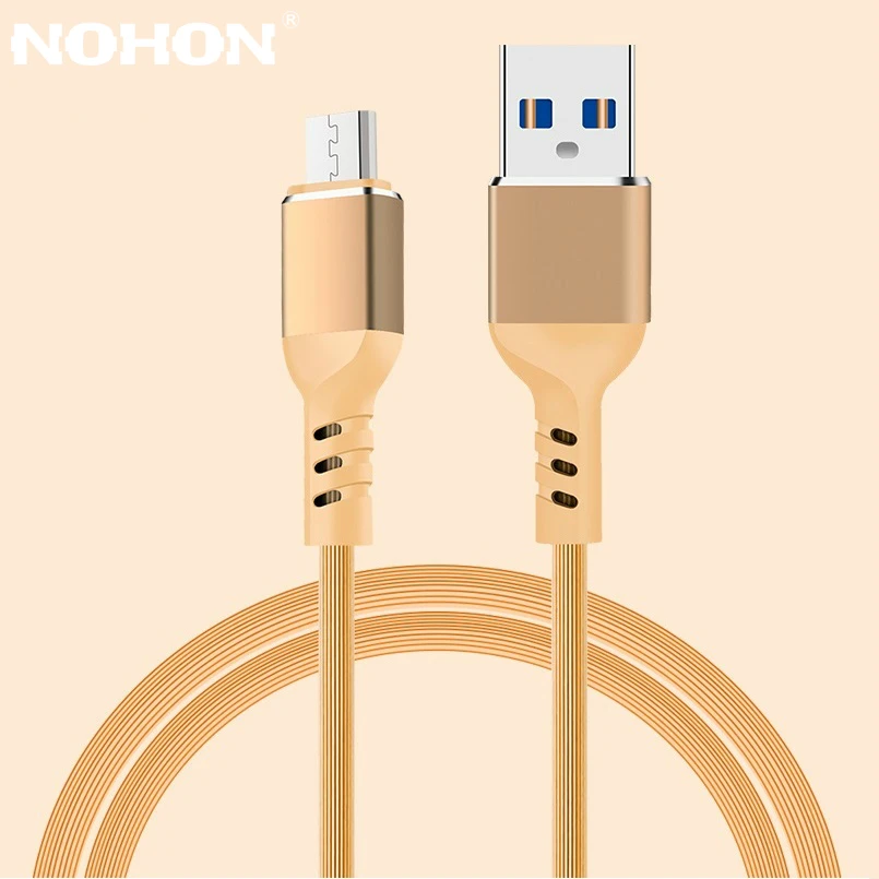 

NOHON USB Cable for Lighting Cable for iPhone 11 Pro Max XS MAX XR 8 7 6 5 Micro USB Type C Data Cable for Samsung Xiaomi LG