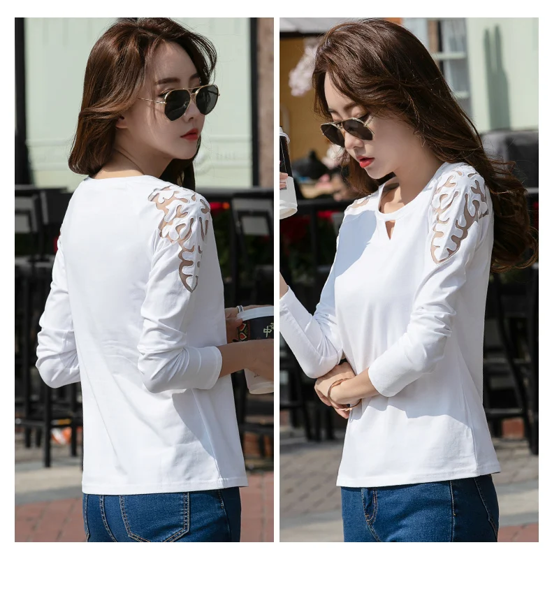 Camiseta Mujer, винтажная футболка, женская футболка, Poleras Mujer De Moda,, рубашка с длинным рукавом, женская корейская одежда, Camisa Feminina