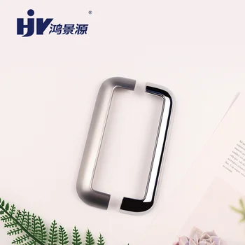 

Furniture handle cupboard Hardware Chrome cabinet knobs drawer pulls Zine Alloy Kitchen handle Silver Long Handle Knobs