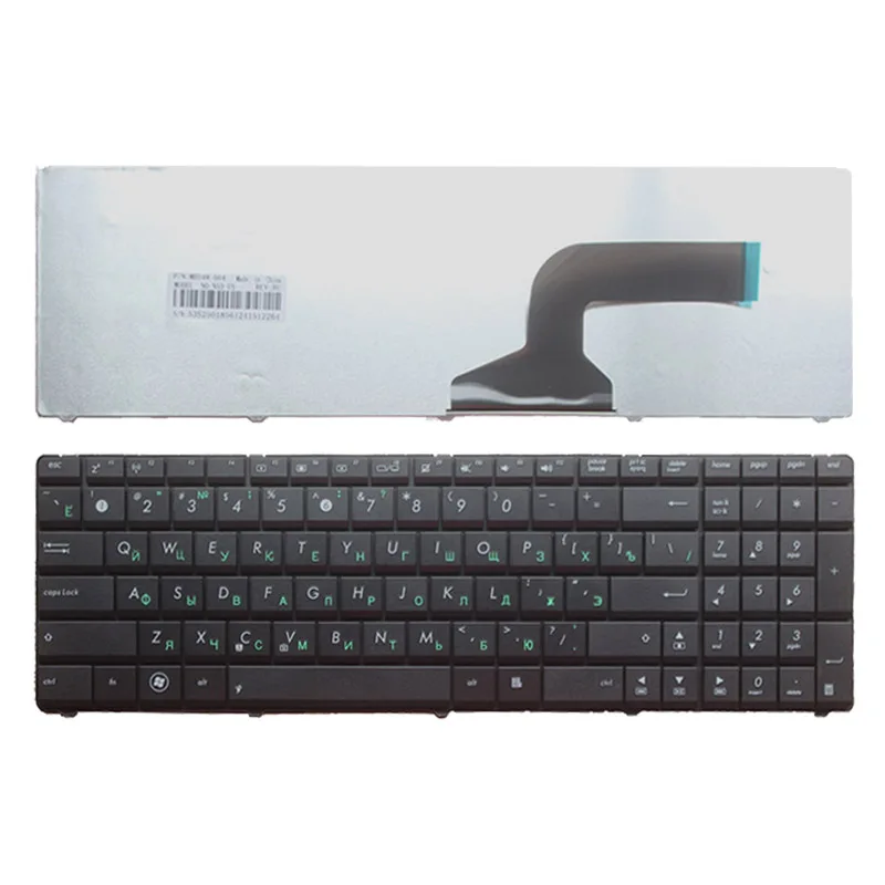 Русская клавиатура для ноутбука ASUS N53 k53s K52 X61 N61 G60 G51 G53 UL50 P53 черная RU