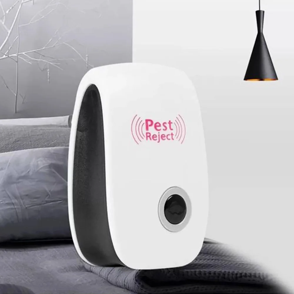 1Pcs Pest Reject Ultrasound Mouse Cockroach Repeller Device Insect Rats Spiders Mosquito Killer Pest Control Household Pest