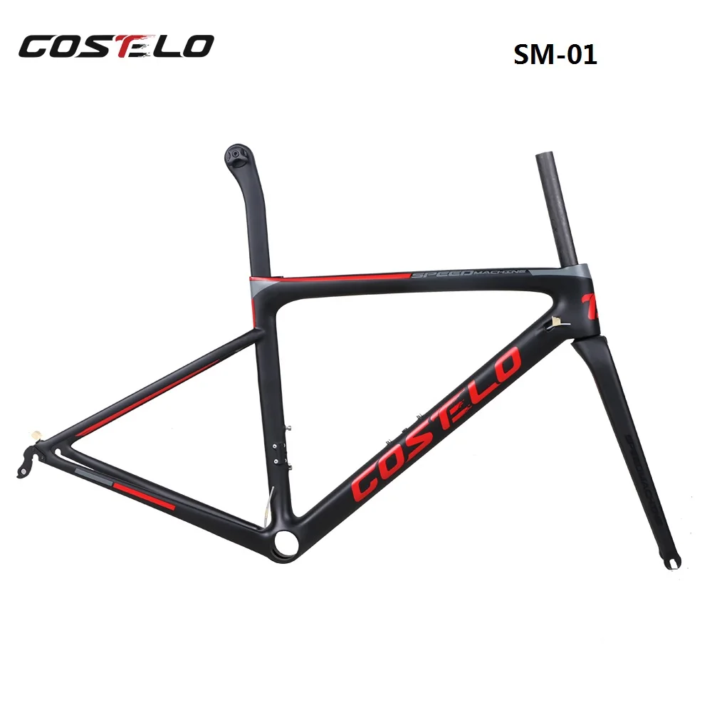 Excellent 2018 Costelo Speedmachine 3.0 ultra light 790g carbon road bike frame Costelo bicycle bicicleta frame carbon fiber cheap frame 3