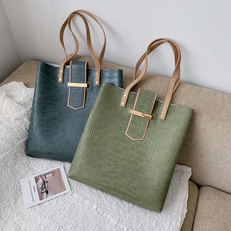 

Stone Pattern tote Bags For Women 2019 Luxury Quality PU Leather Crossbody Shoulder Bag Female Designer Handbags Sac A Main