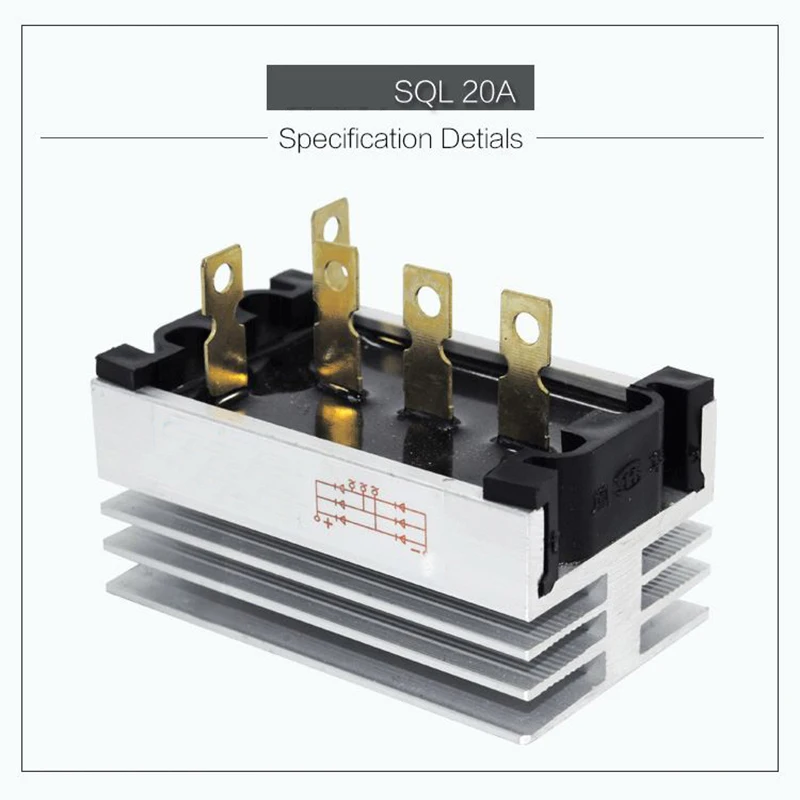 

Free Shipping Three-Phase Rectifier Bridge Rectifier SQL20A 12kw 15kw 20kw 24kw Single Cylinder Diesel Generator