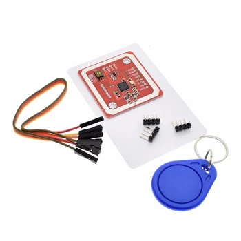 

1Set Pn532 Nfc Rfid Wireless Module V3 User Kits Reader Writer Mode Ic S50 Card Pcb Attenna I2C Iic Spi Hsu for Arduino