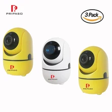 3 упаковки 720P Kamera Wi-Fi беспроводная ip-камера панорамирование/наклон/Zoome ночного видения CCTV камера Детский Монитор домашняя камера с Wi-Fi