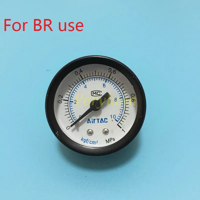 BR METER Verykom пневматический редуктор давления клапаны компрессор воздушный регулятор с кронштейном метр Airtac AR1500 AR2000 BR2000 BR3000 BR4000 - Цвет: BR METER