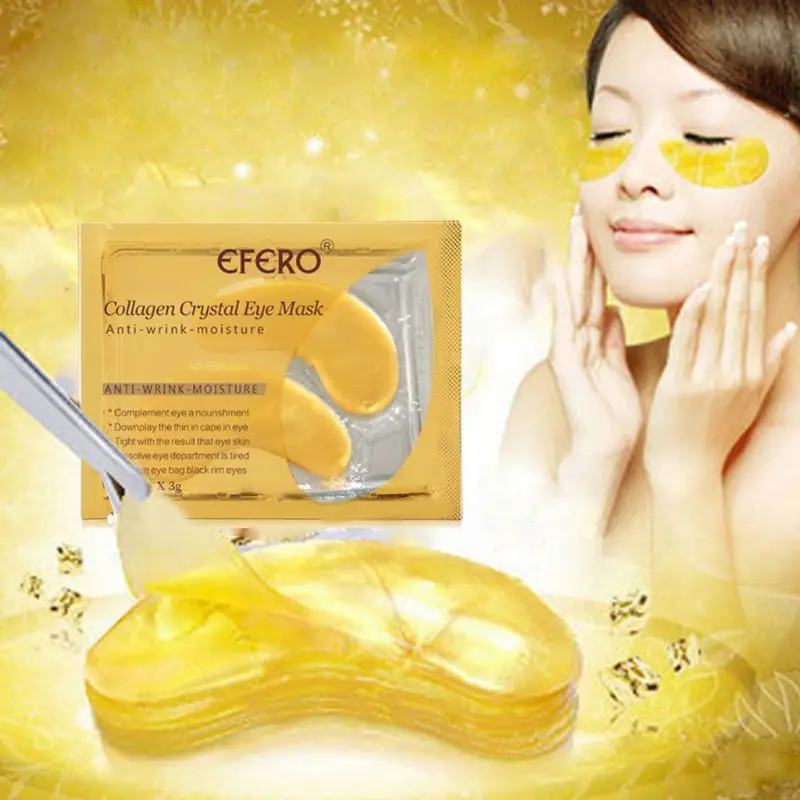 

10pairs Collagen Eye Mask Skin Repair Remove Dark Circles Moisturizing Anti Aging Essence Patches
