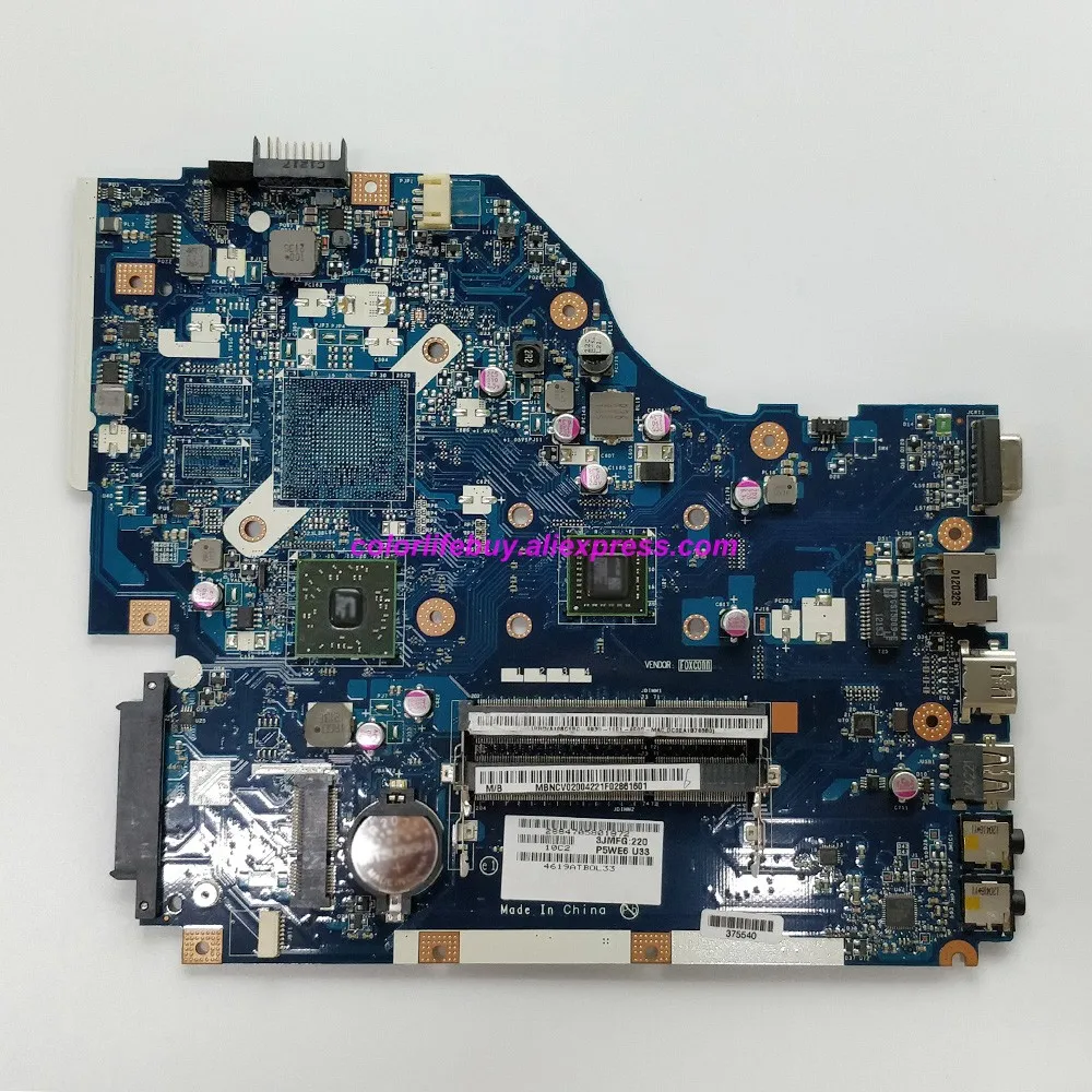 Оригинальная материнская плата MBNCV02004 MB.NCV02.004 P5WE6 LA-7092P w E450 CPU для ноутбука Acer Aspire 5253