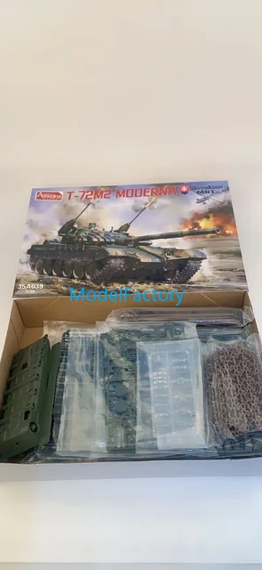 Amusing Hobby 35a039 1 35 Main Battle Tank T 72m2 Trank Kit Aliexpress