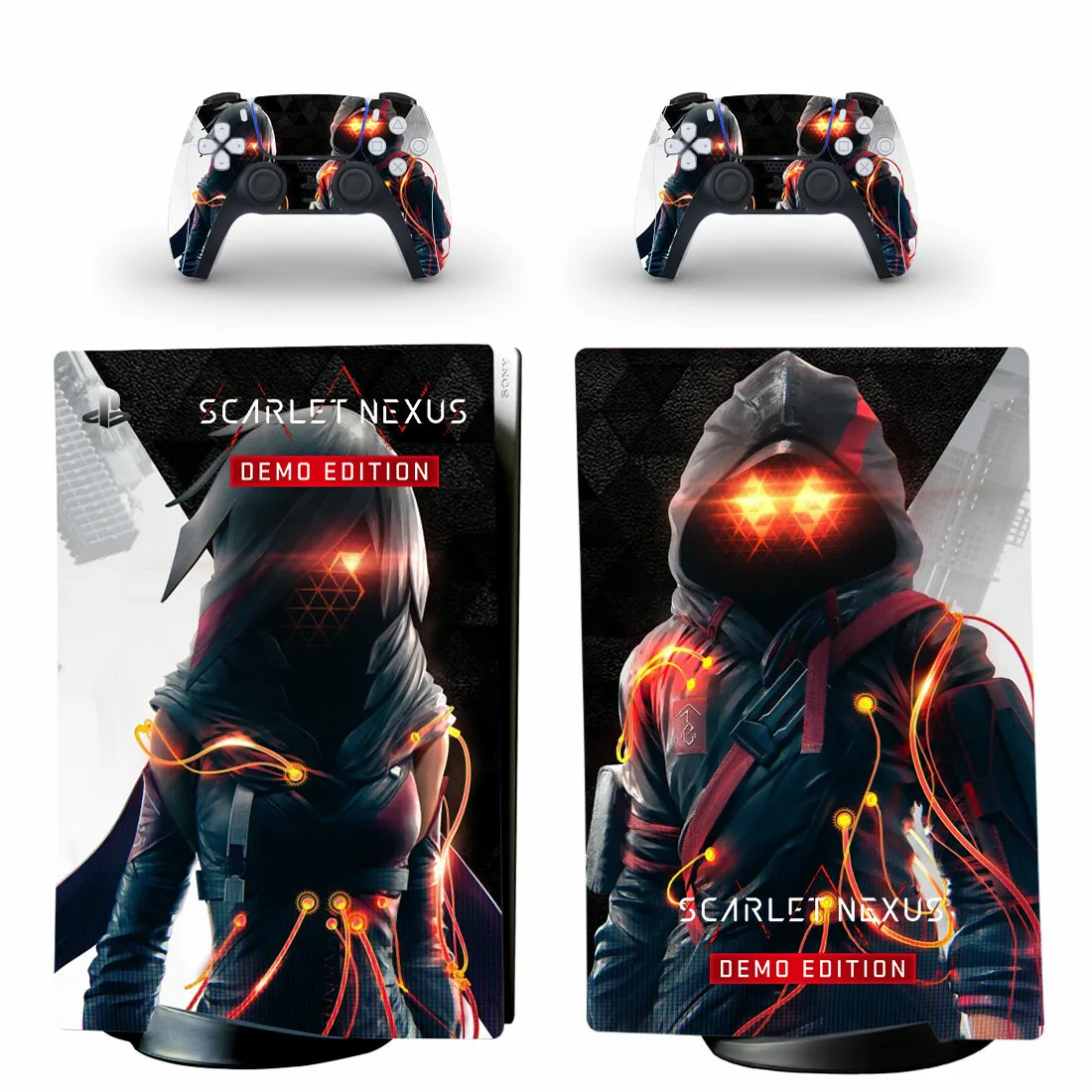Scarlet Nexus Ps5 Digital Skin Sticker Per Playstation 5 Console E 2 Controller Decalcomania Pelli In Vinile