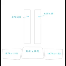 1997 Lavey Craft XT лыжный 21 плавающий шаг и транцевая площадка лодка EVA Тиковый настил 1/" 6 мм