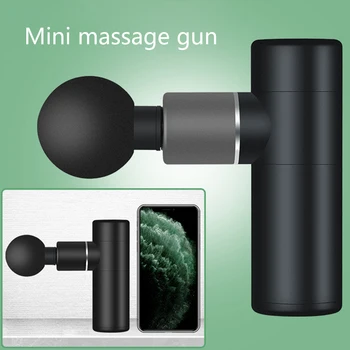 

Muscle Massage Gun Neck Muscle Massager Mini Pocket Electric Pain Trainer Therapy For Body Massage Relaxation Pain Relief
