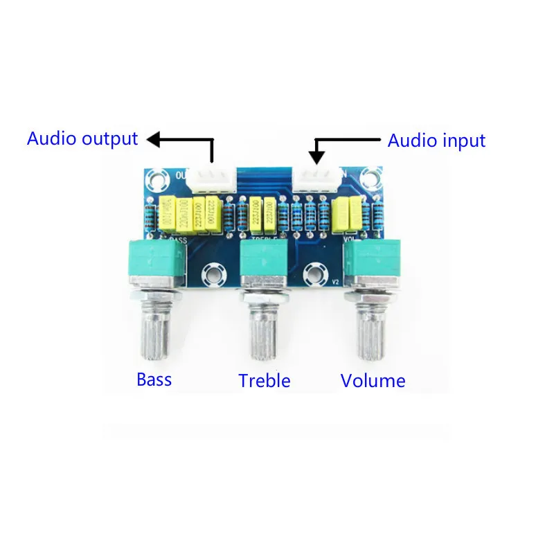 SOTAMIA пассивная тональная плата усилитель предусилитель бас ВЧ Регулировка звука Тон регулятор громкости предусилитель домашний звуковой кинотеатр DIY
