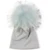 Geebro Newborn Baby Girls Boys Winter Cotton Stretch Beanies hats Caps Soft Baby Kids With 15 cm Real fur pompom Gifts 24
