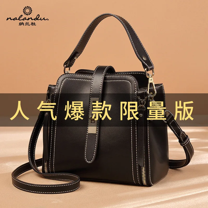

Nalan Du Leather Bag 2020 New Style Spring Versatile Cowhide Crossbody Bag Handbag