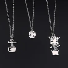 Ювелирные изделия Galaxy Guard деревоподобный гуманоид Грут Grut ожерелье кулон