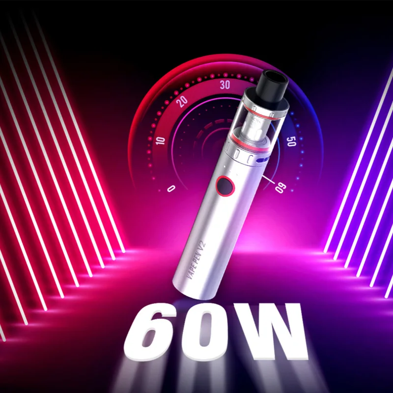 SMOK-Kit de vaporizador de cigarrillo electrónico, vaporizador de 60W, batería de 1600mAh, tanque de 3ml, malla de 0,15 ohm, bobinas, 22 - Imagen 3