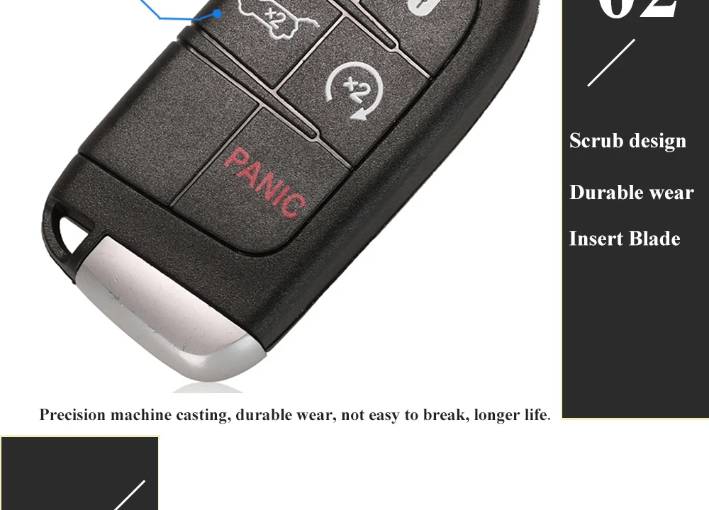 Chiave/Telecomando Per Jeep Grand Cherokee M3n40821302 433mhz Id46 Circuito Integrato Originale Keyless - Ricambi Originali 2/3/4/5bt Smart Fob Jeep - Hf4ff99daca19418cb18dd1294e5746c1e