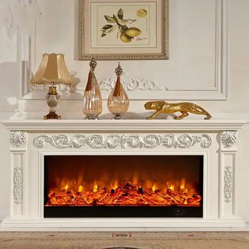 

1200mm L Simulation Decorative Log Heater Imitation Electric Fireplace in Fireplace