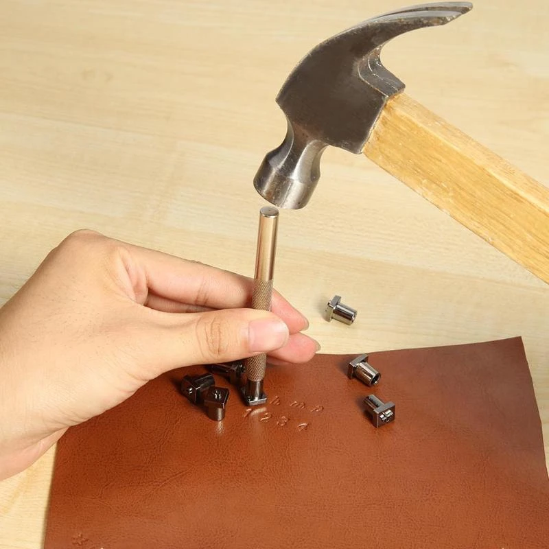 Best 36 Pcs Stamp Letter Number Stamp Punch Set Hardened Metal Wood Leather Punch Number Tool Leather Craft Stamp 6Mm