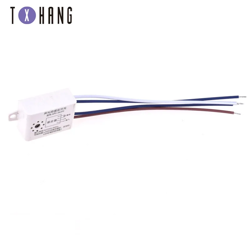 New 220V automatic infrared sensor switch microwave PIR human body radar motion sensor adjustable diy electronics