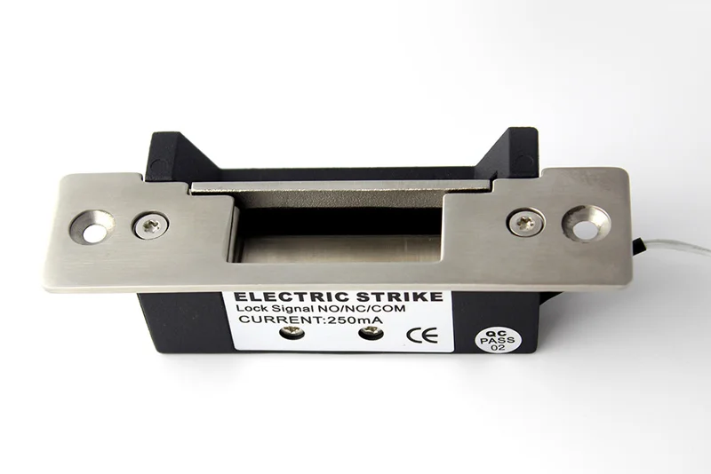 Nordson Original DC12V Stainless Steel Narrow Frame Fail Secure ANSI standard Heavy Duty Electric Strike Lock With Signal Output - Цвет: NJ-320B-S