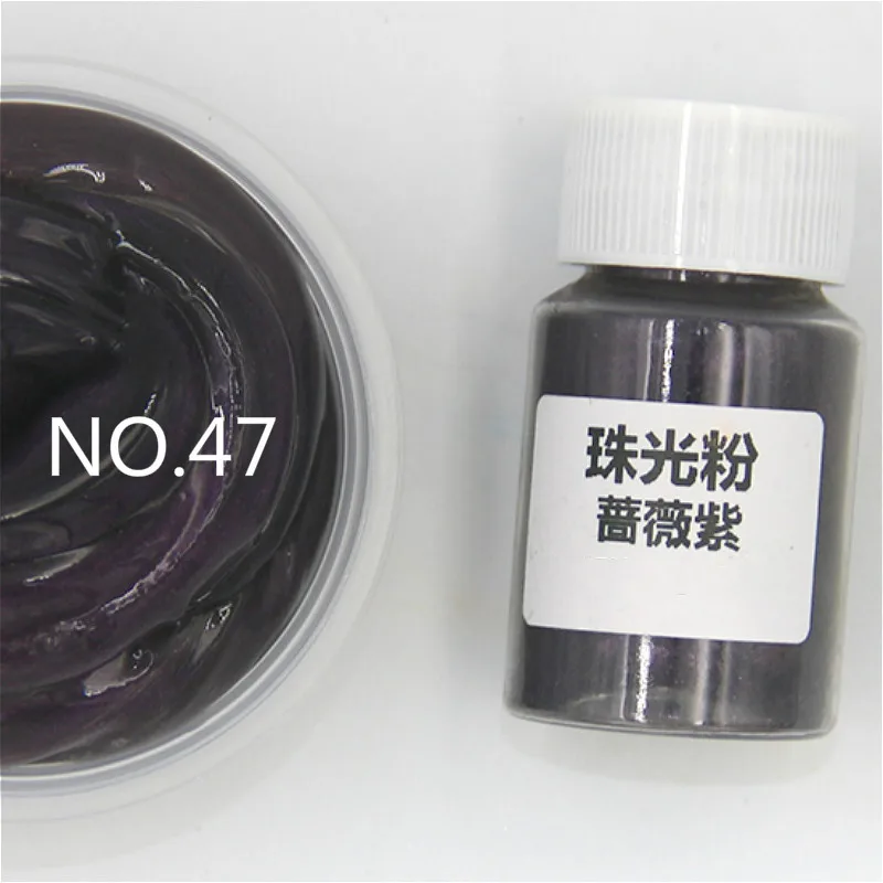Diy Handmade Pearlescent Mica Powder Epoxy Resin Dye Pearl Pigment Resin Glue Pigments Material Crystal Mold