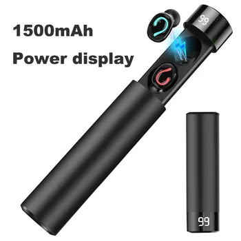 

Q67 Bluetooth 5.0 Wireless Earphone TWS Sport Headphones Handsfree Earbuds Headset Earbud Earphones Case for Phone PK Q32