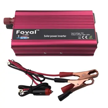 

2000W DC12V To AC110V Car Power Inverter Aluminum Alloy Dual USB Charger Converter Transformer High Conversion Converter