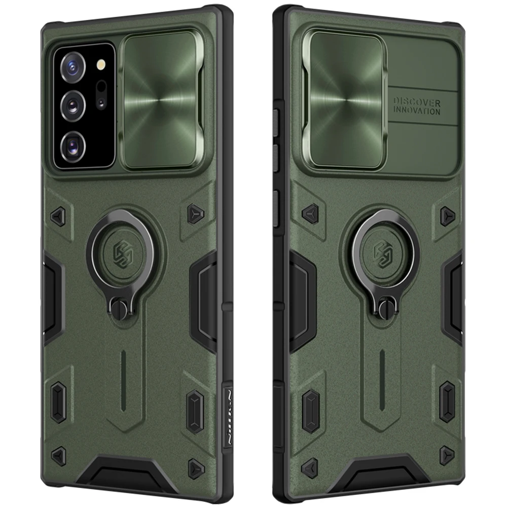 NILLKIN Slide Cover Case For Samsung Galaxy Note 20 Ultra Ring Stand Case for Galaxy Note 20 5G 2020 designer case/shockproof