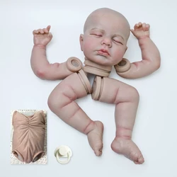 Inacabado infantil novidade brinquedo renascer menina adequado para bebês recém nascidos infantil diy reborn kits de brinquedo presente para iniciantes