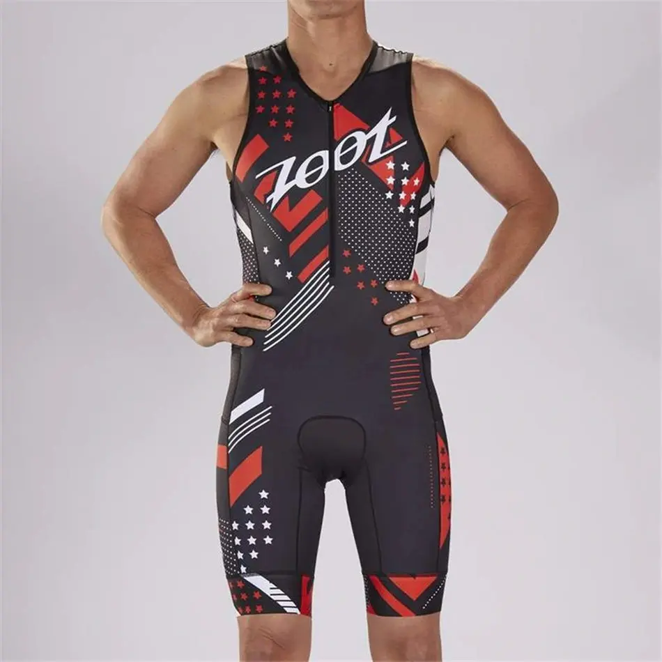ZOOT Триатлон мужской комбинезон без рукавов maillot custom pro team mtb быстросохнущая одежда skinsuit ciclismo trisuit велосипедная одежда