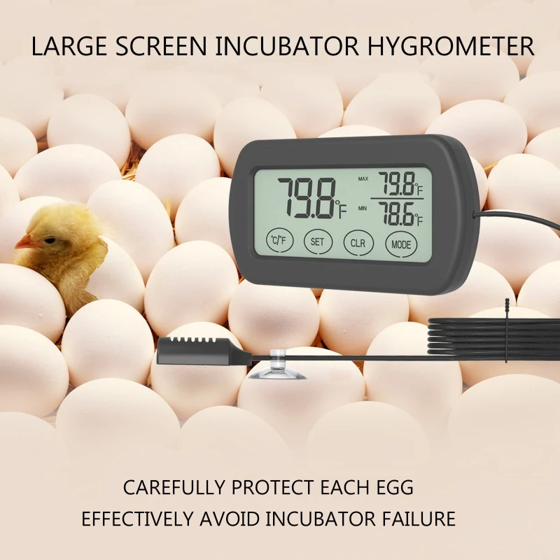 Incubator Warehouse  Incubator Digital Thermometer Hygrometer