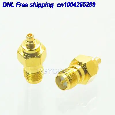 

DHL 100pcs Conversion Adapter MMCX male to RPSMA F for Communication adapter connector 22cs