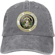 Военно-морская Специальная Военная группа одна мужская хлопковая Регулируемая вымытая саржа Бейсболка Шляпа